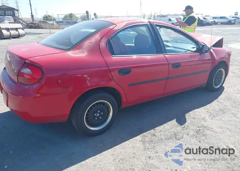 2004 Dodge Neon Se from USA, damaged, VIN 1B3ES26C04D508370